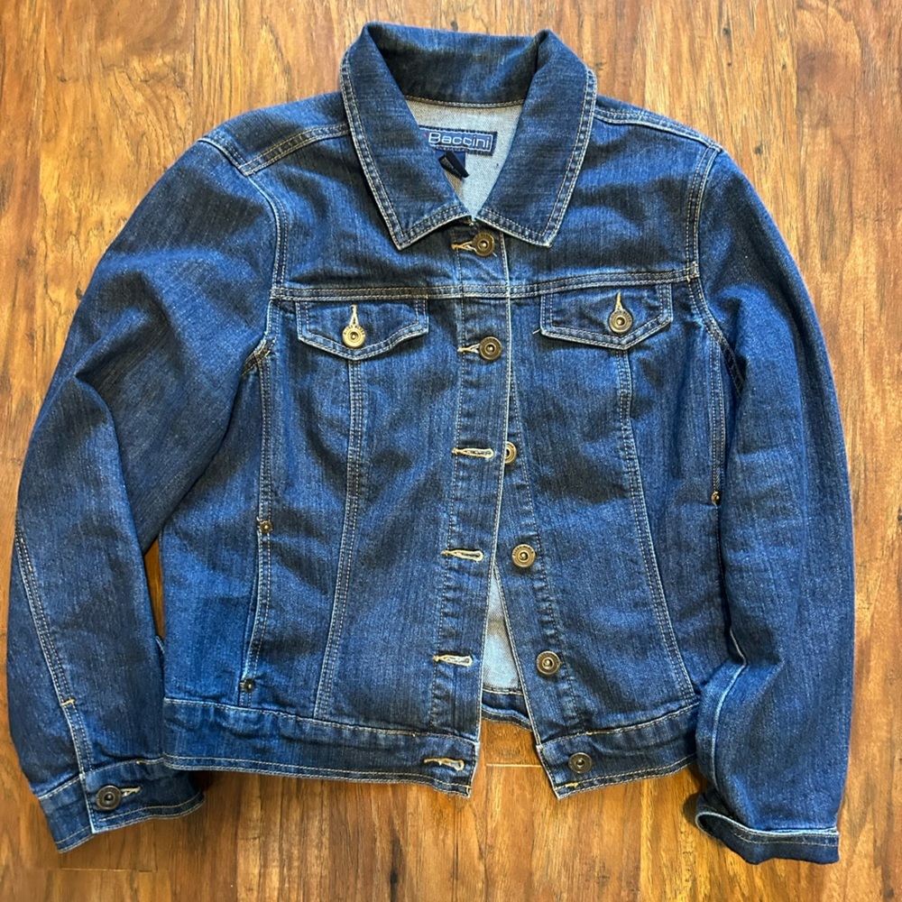 Jean Jacket Women’s Size Large - Picture 3 of 9